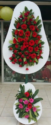 Çift katlı düğün nikah açılış çiçek modeli  Adana internetten çiçek siparişi 